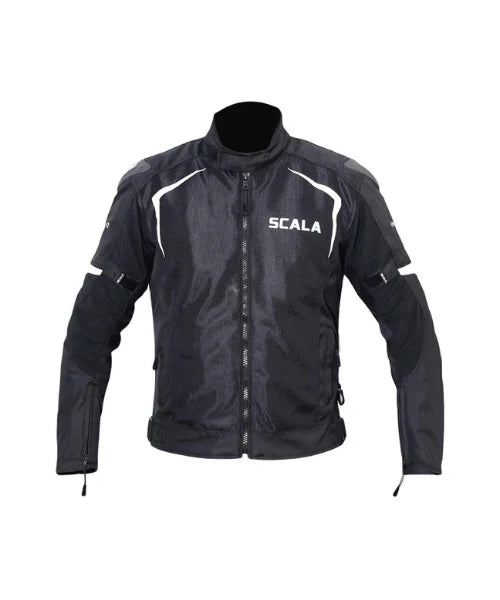 Scala Akira Ladies Riding Black Jacket - AH Helmets