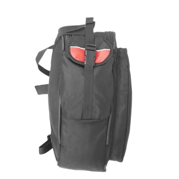 ViaTerra Wolf saddlebags for Bajaj Pulsars (Black)