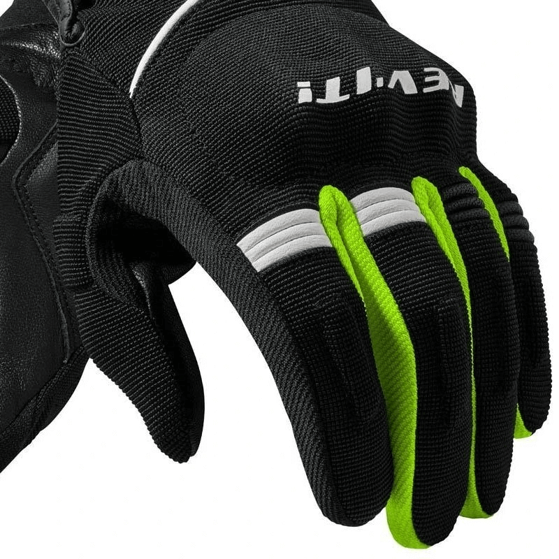 Revit Mosca Neon Yellow Gloves - AH Helmets