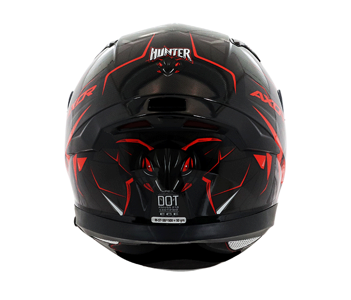 Axor Apex Hunter D/V Gloss Orange Helmet - AH Helmets