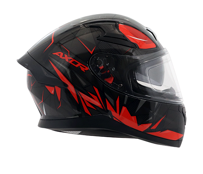 Axor Apex Hunter D/V Gloss Orange Helmet - AH Helmets