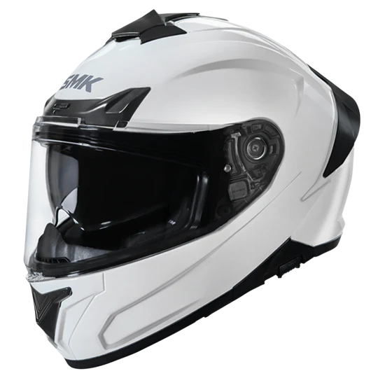 SMK Typhoon Solid Gloss White (GL100) Helmet
