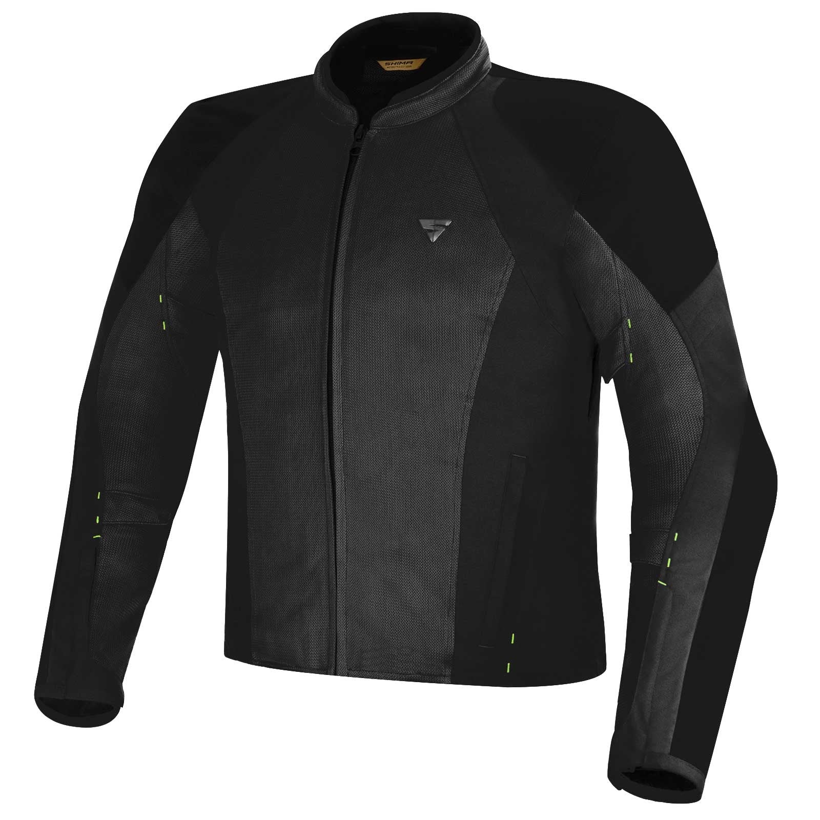 Shima Jet Mesh Jacket Black - AH Helmets