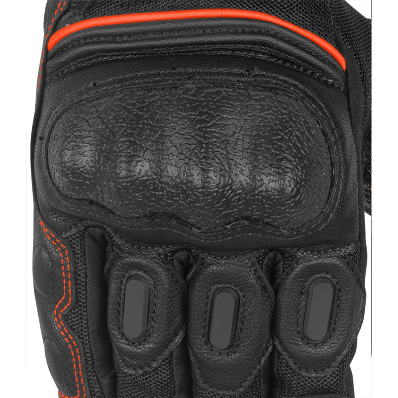 Rynox Tornado Pro 3 Gloves Black Orange - AH Helmets