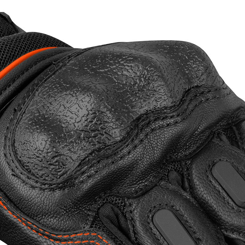 Rynox Tornado Pro 3 Gloves Black Orange - AH Helmets