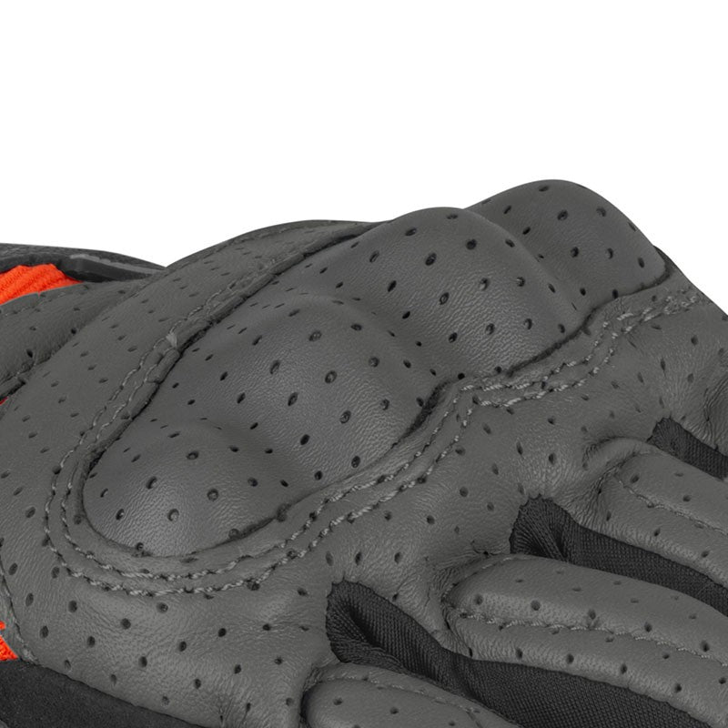 Rynox Air GT Gloves Dark Grey Red