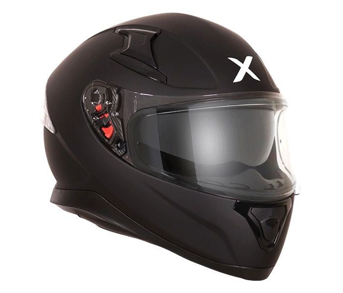 Axor Apex Solid Matt Black Helmet - AH Helmets