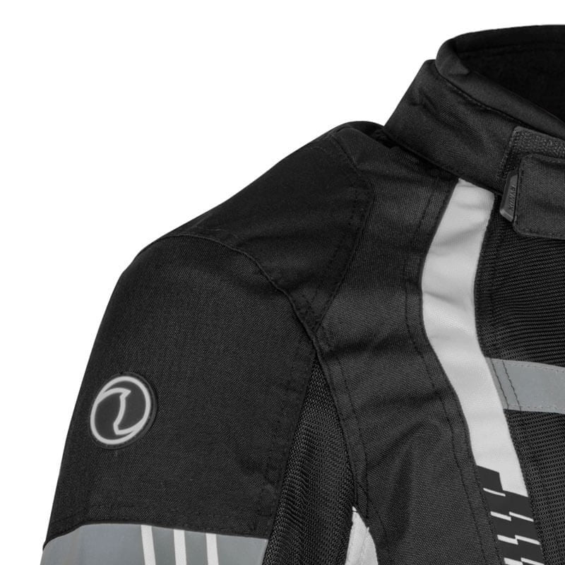 Rynox New Tornado Pro 4 Jacket (Black White)