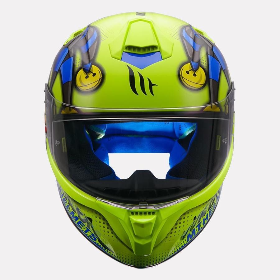 MT Targo Joker Pro Gloss yellow Helmet