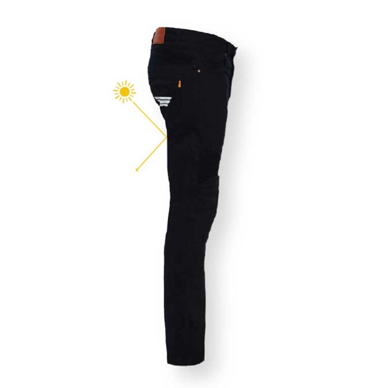 Bikeratti Raven Lady Black Riding Jeans