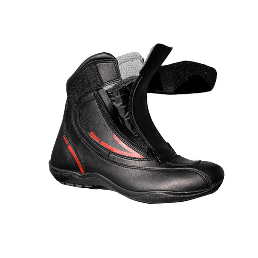 Raida Tourer Motorcycle Red Boots - AH Helmets