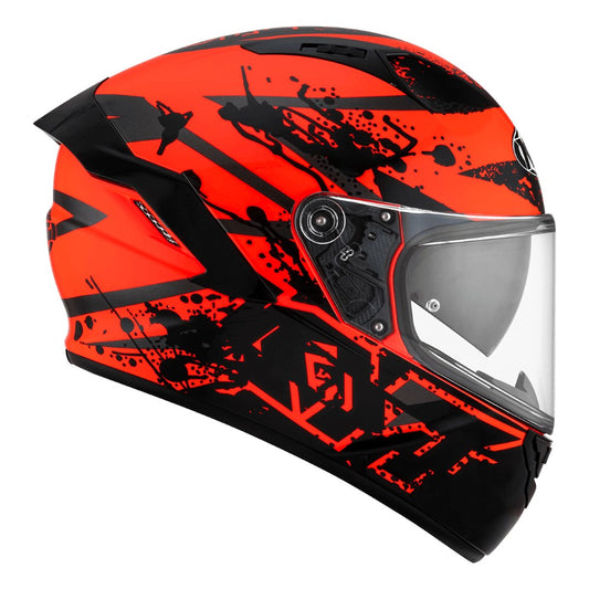KYT NF-R Neutron Red Helmet - AH Helmets