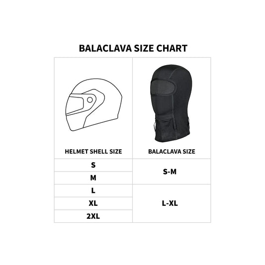 Viaterra 2nd Skin Balaclava Star Print - AH Helmets