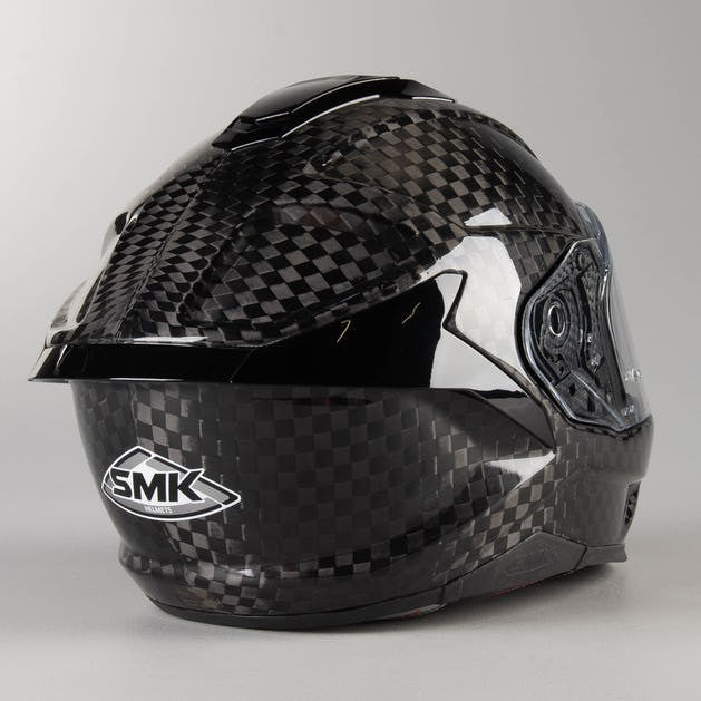 SMK Titan Carbon Fiber Gloss Black (GLCA200) Helmet