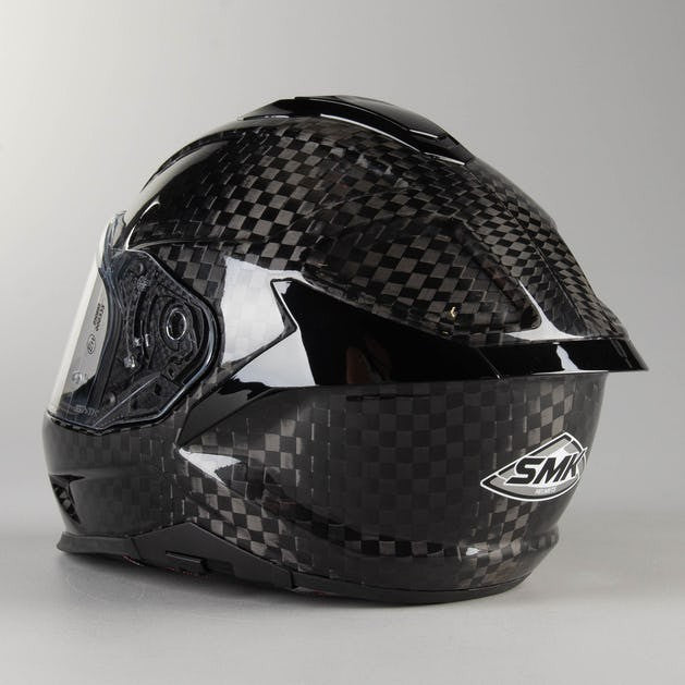 SMK Titan Carbon Fiber Gloss Black (GLCA200) Helmet