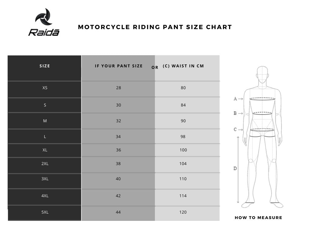 Raida Tourer Motorcycle Pant - AH Helmets