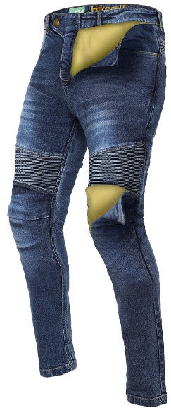 Bikeratti Moto Denim Motorcycling Steam Pro with D3O Armour - AH Helmets