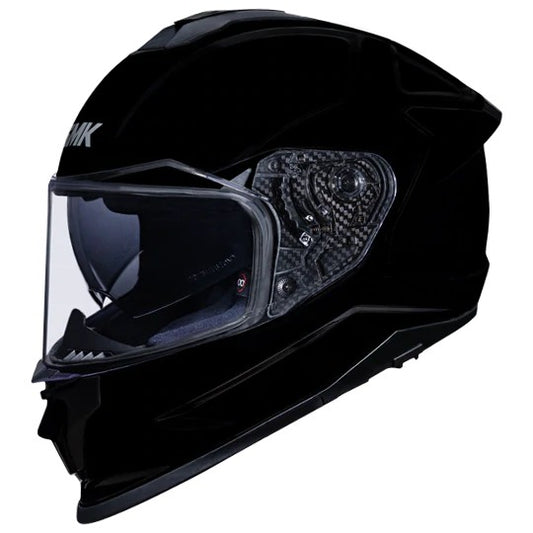 SMK Titan Gloss Black (GL200) Helmet - AH Helmets