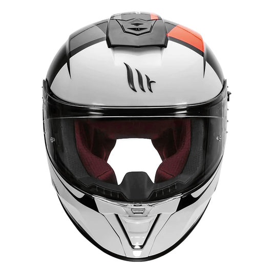 MT Blade 2SV Genesis Gloss Fluorescent Orange Helmet - AH Helmets