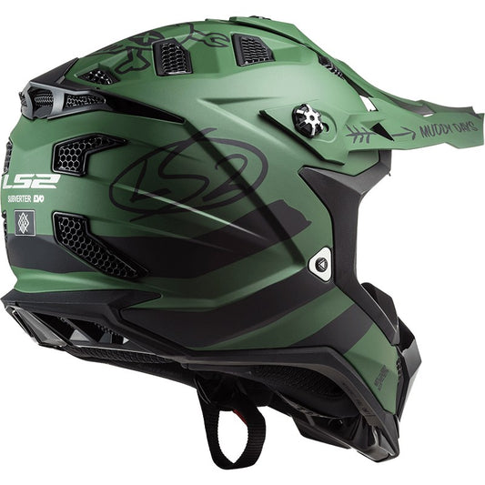 LS2 MX700 SUBVERTER Evo Cargo Matt Military Green Helmet - AH Helmets