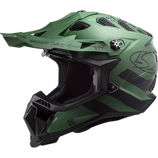 LS2 MX700 SUBVERTER Evo Cargo Matt Military Green Helmet - AH Helmets