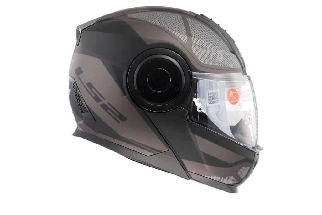 LS2 FF902 Scope Axis Matt Black Titanium Helmets - AH Helmets