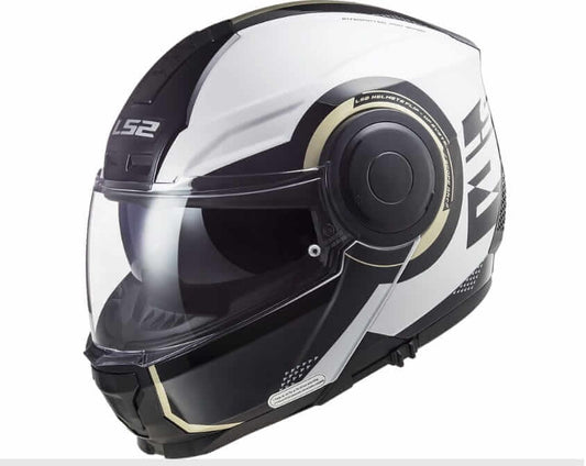LS2 FF902 Scope Arch Gloss White Titanium - AH Helmets