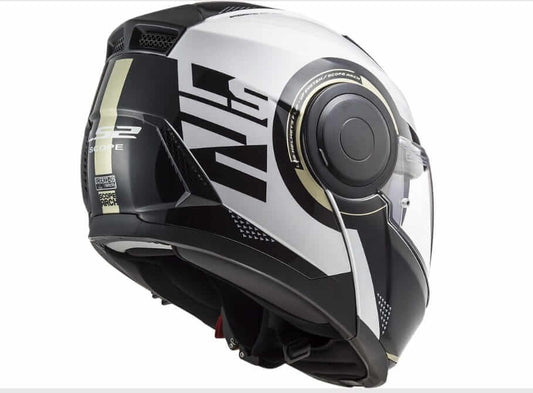 LS2 FF902 Scope Arch Gloss White Titanium - AH Helmets