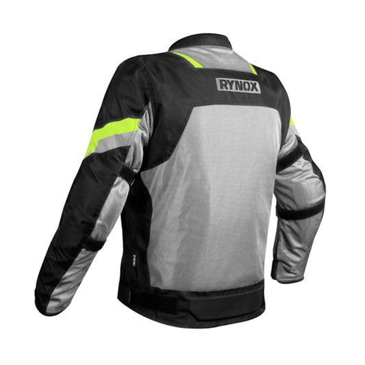 Rynox Helium GT 2 Hi-Viz Green Jacket - AH Helmets