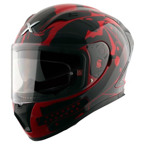 Axor Street DC Batman Gloss Red Helmet - AH Helmets