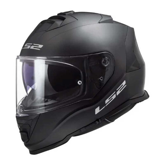 LS2 FF800 Storm Solid Matt Black Helmet - AH Helmets