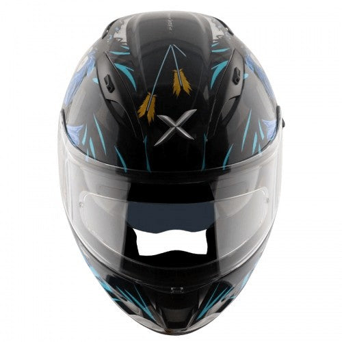 Axor Street Zazu Gloss Blue Helmet - AH Helmets