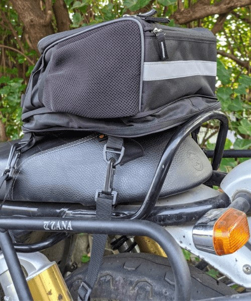 Tryka Gears Ride Mate Tank Bag- Black (18L) - AH Helmets