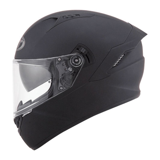 KYT NF-R Plain Matt Black Helmet - AH Helmets