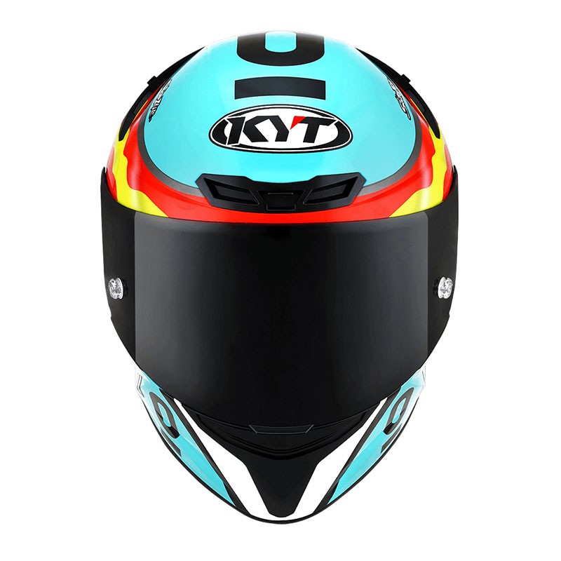 KYT TT Course Jaume Masia Leopard Replica Spaniard Helmet - AH Helmets