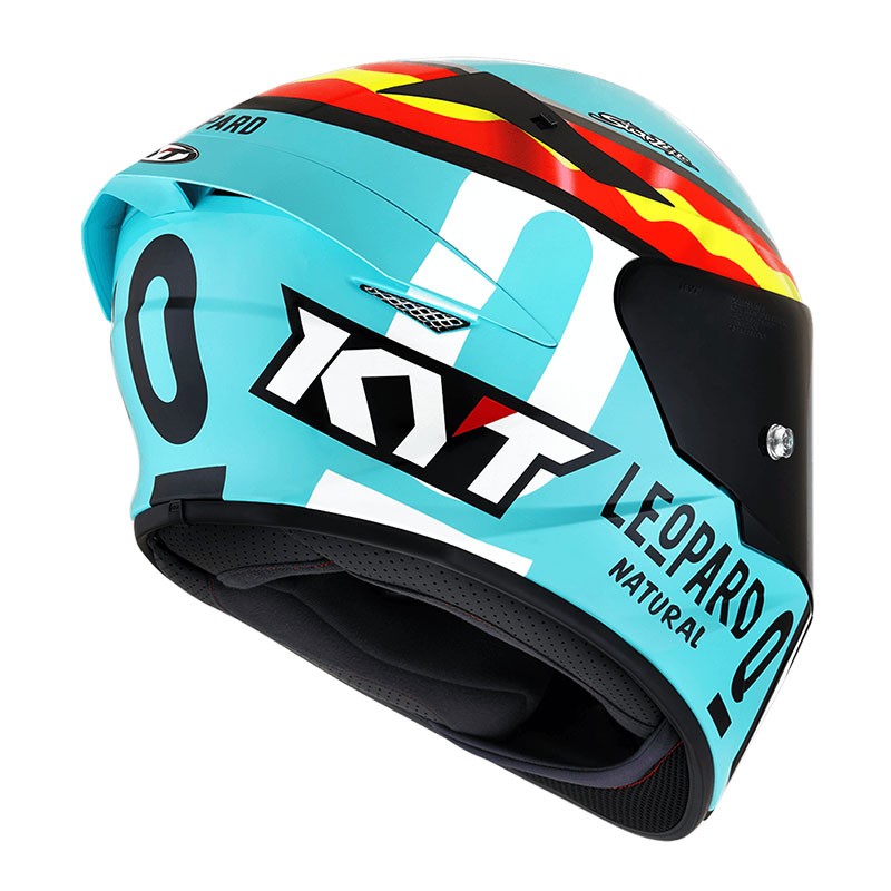 KYT TT Course Jaume Masia Leopard Replica Spaniard Helmet - AH Helmets