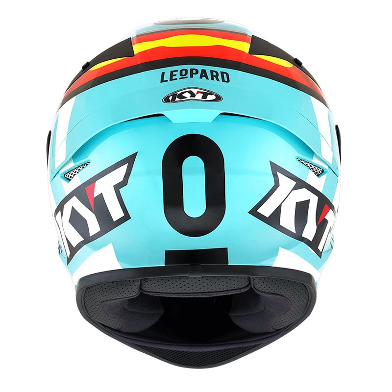 KYT TT Course Jaume Masia Leopard Replica Spaniard Helmet - AH Helmets