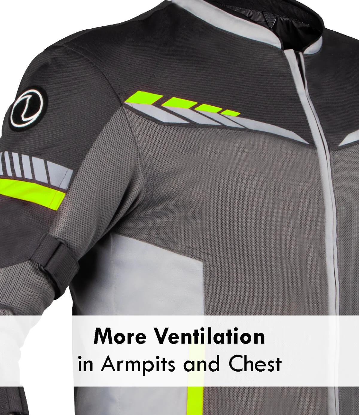 Rynox Air GT 4 Fluoro Grey Jacket