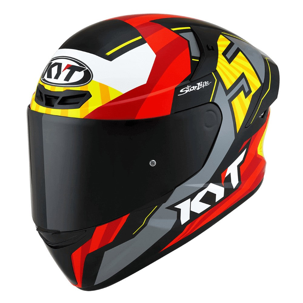 KYT TT Course Flux Jaume Masia Replica Helmet - AH Helmets