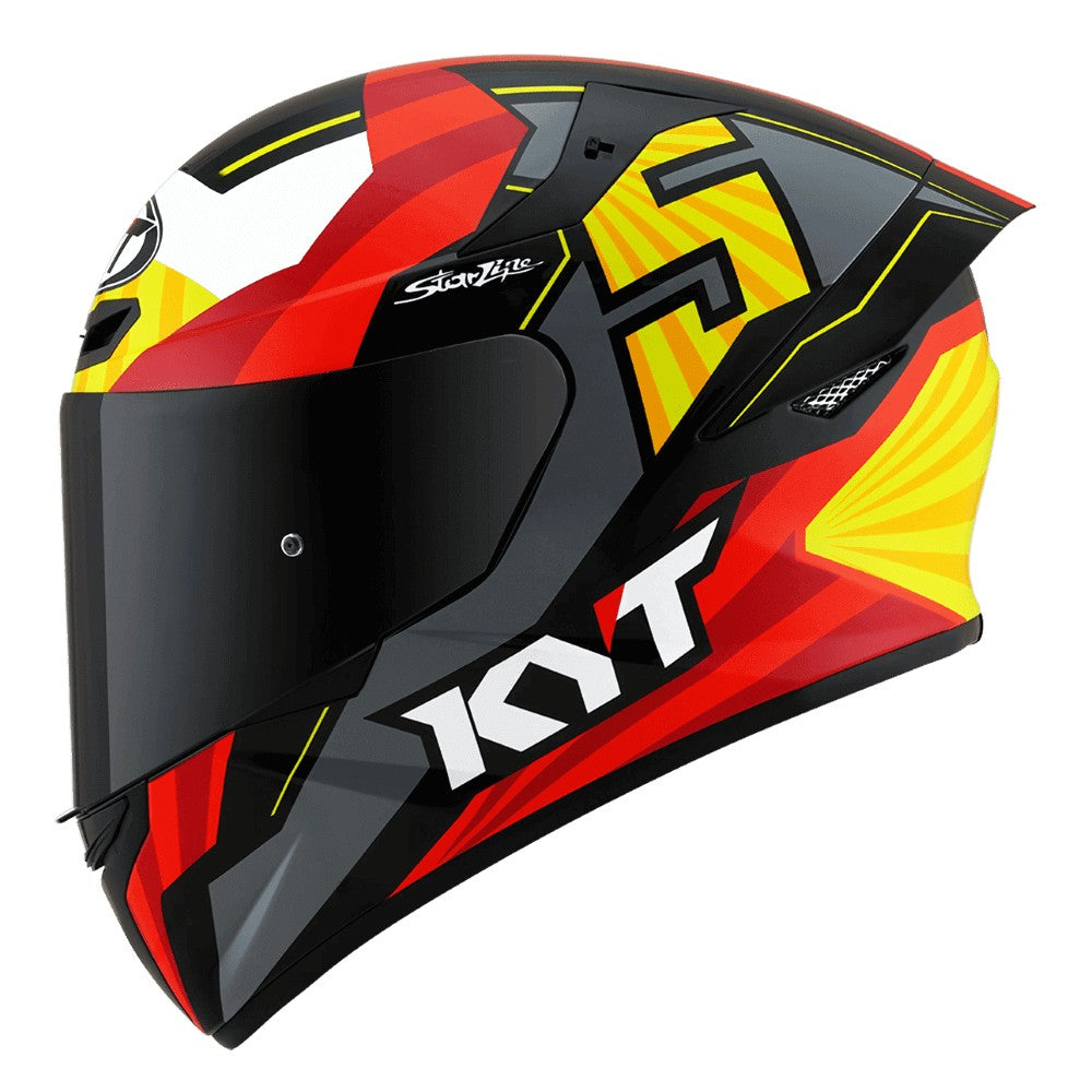 KYT TT Course Flux Jaume Masia Replica Helmet - AH Helmets