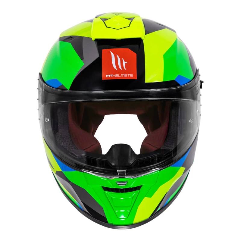 MT Blade 2SV Fade Gloss Fluorescent Yellow Helmet