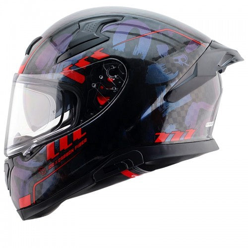 Axor Apex Gloss Carbon Grey Red Helmet Big Checks