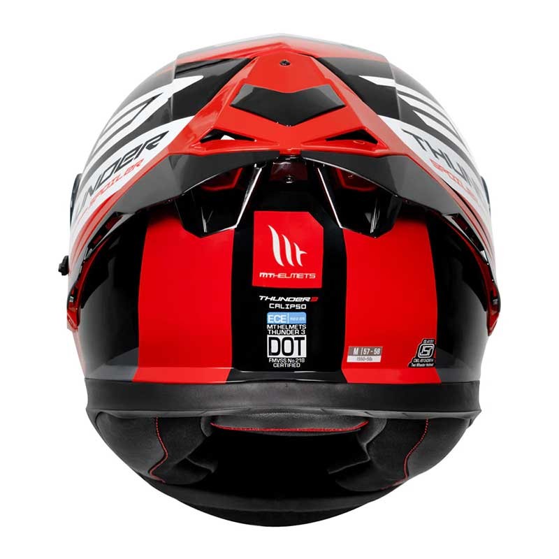 MT Thunder3 Pro Calipso Gloss Red Helmet