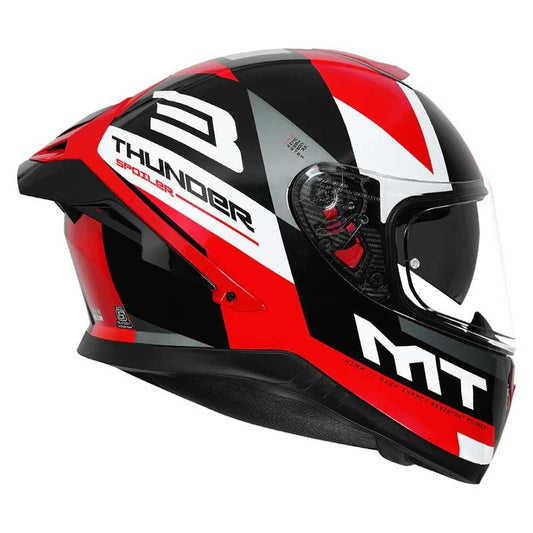 MT Thunder3 Pro Calipso Gloss Red Helmet - AH Helmets