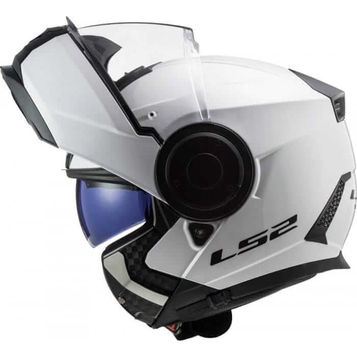 LS2 FF902 Scope Solid Gloss White Helmet - AH Helmets