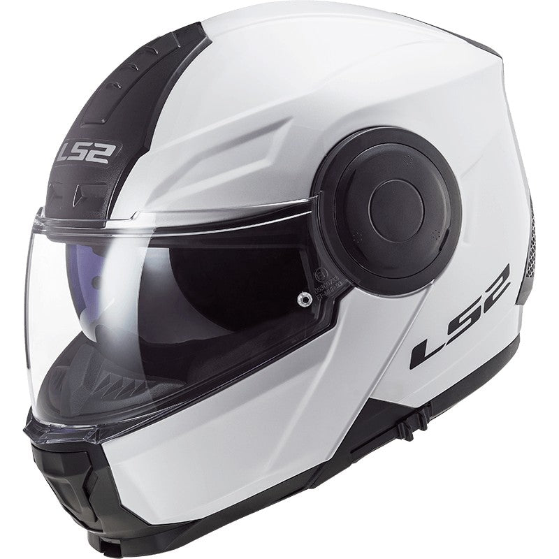 LS2 FF902 Scope Solid Gloss White Helmet - AH Helmets