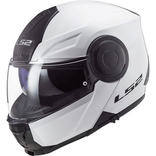LS2 FF902 Scope Solid Gloss White Helmet - AH Helmets