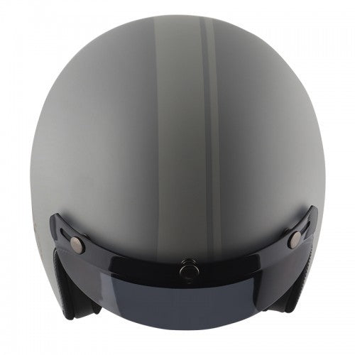 Axor Retro Jet Euro Globe Dull Cool Grey Helmet - AH Helmets