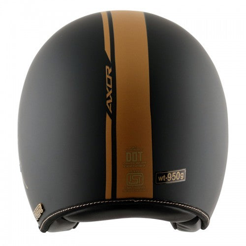 Axor Retro Jet Euro Globe Dull Black Gold Helmet