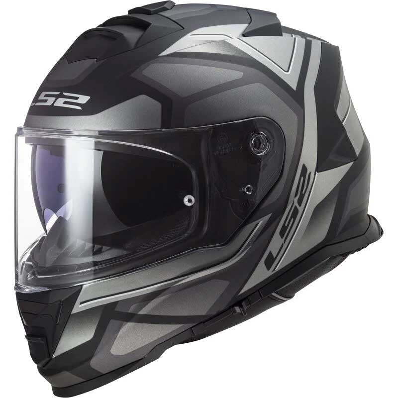 LS2 FF800 Storm II Faster Matt Titanium Helmet